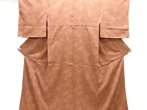 未使用品　寄せ柄織り出しお召着物